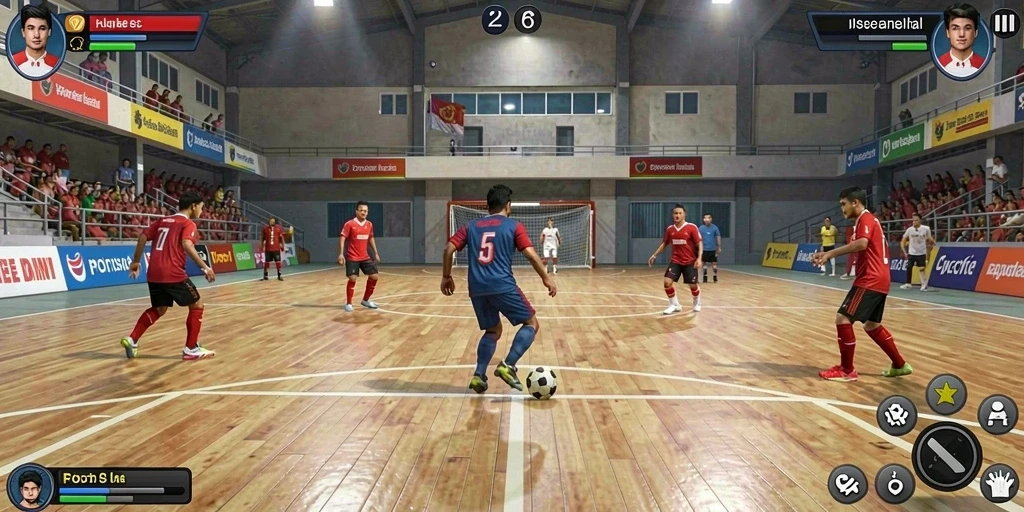 Grafis yang memukau dan suara yang realistis saat bermain.