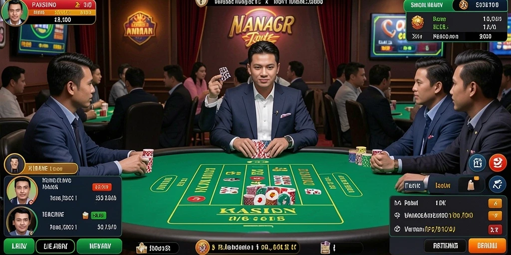 Screenshot gameplay yang menampilkan berbagai mode permainan.
