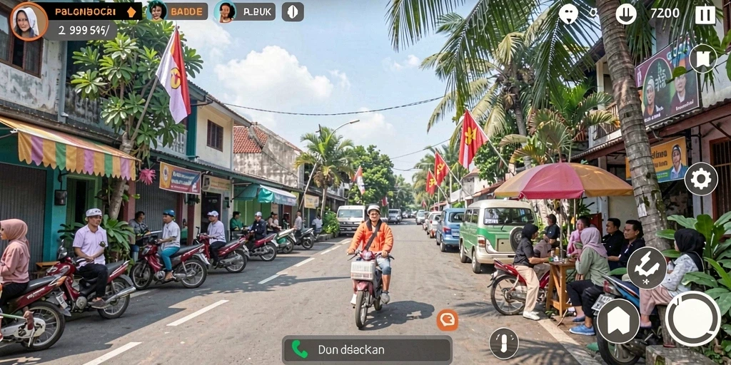 Grafik yang menawan dan efek suara hebat.